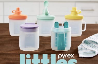 Pyrex Littles (6-PC) Silicone Baby Toddler Feeding Set Only $8 (Reg. $28)!